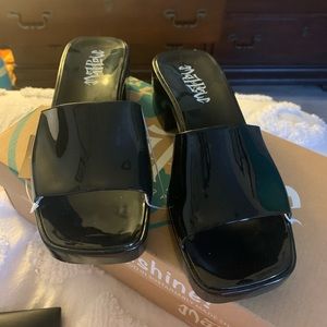 Platform Jelly Sandals